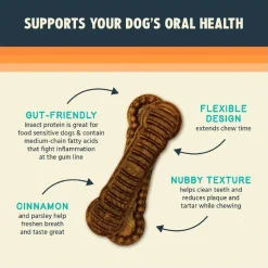 Jiminy's Dental Chews for Medium Dogs (12 ct)