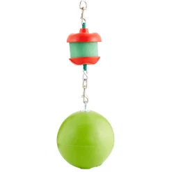 Jolly Stall Snack Combo w/ Apple Ball Toy & Treat Holder For Horses