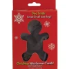 Jones Bones Christmas Woofermen Beef Dog Treats, 4-pack