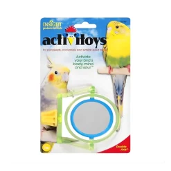 JW Pet ActiviToys Double Axis Bird Toy, Assorted Colors