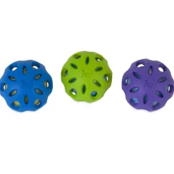JW Pet Crackle Heads Ball Toy For Dogs- Assorted Colors