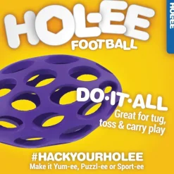 JW Pet Hol-ee Football Toy For Dogs - Assorted Colors