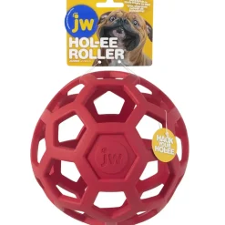 JW Pet Hol-ee Roller Toy For Dogs, Assorted Colors