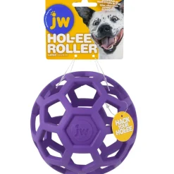 JW Pet Hol-ee Roller Toy For Dogs, Assorted Colors