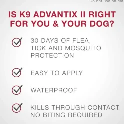 K9 Advantix II for Medium Dogs (11-20 lbs) Teal Box