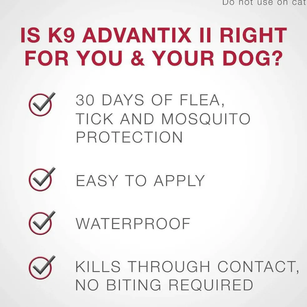 K9 Advantix II for Small Dogs (4 -10 lbs) Green Box