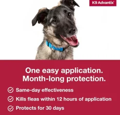 K9 Advantix Topical Flea, Tick & Mosquito Prevention for Dogs