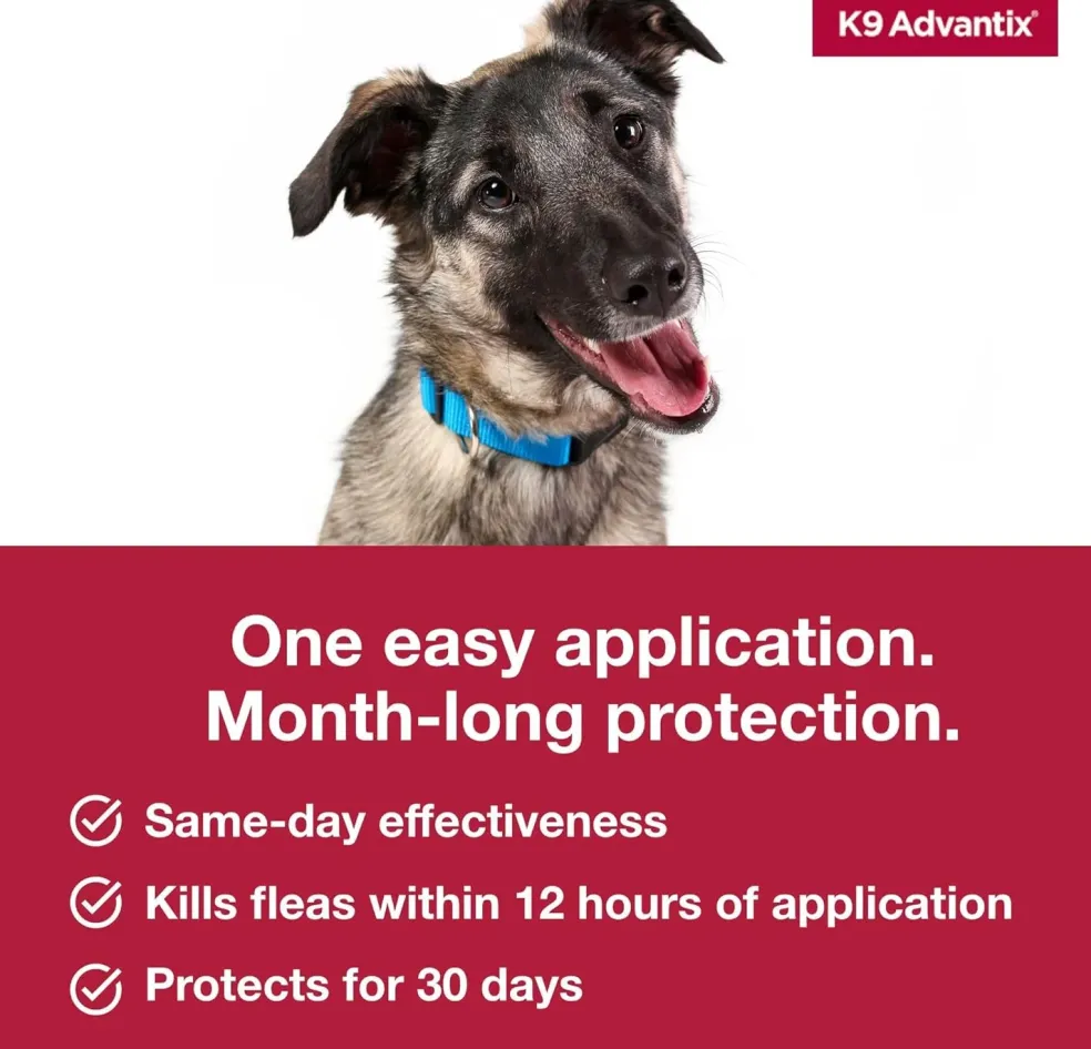 K9 Advantix Topical Flea, Tick & Mosquito Prevention for Dogs
