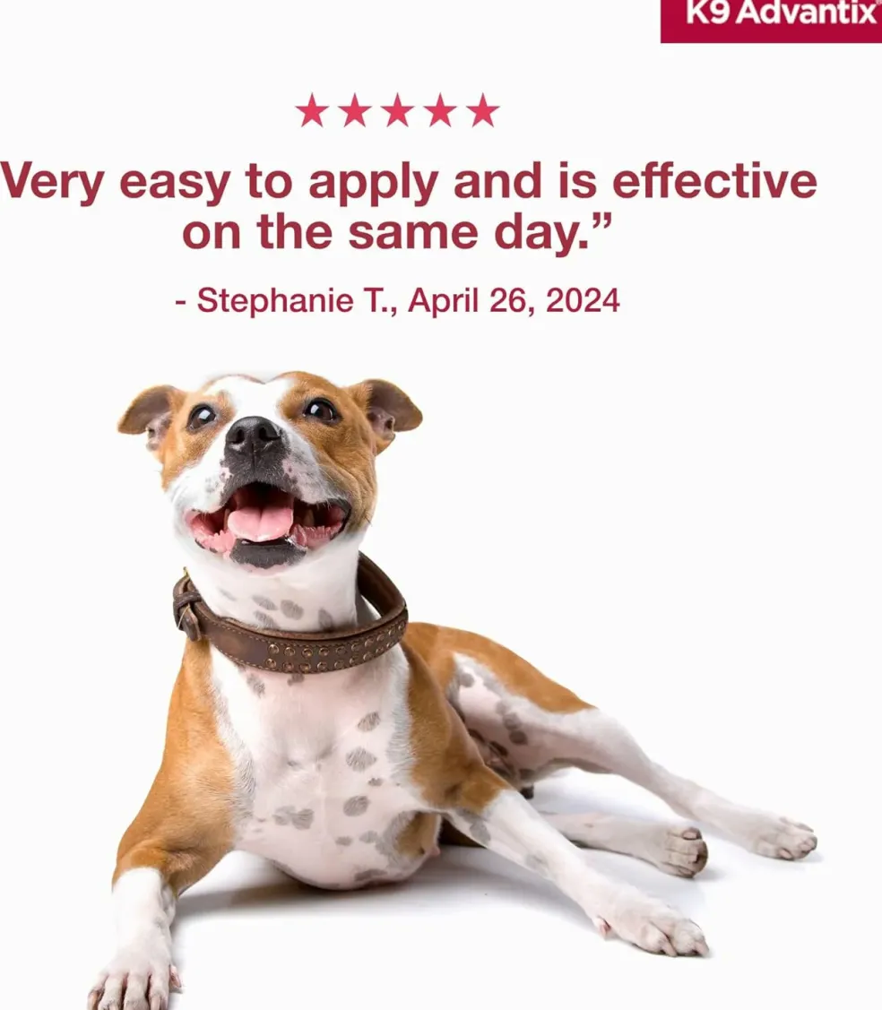 K9 Advantix Topical Flea, Tick & Mosquito Prevention for Dogs
