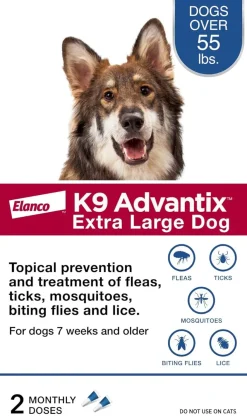 K9 Advantix Topical Flea, Tick & Mosquito Prevention for Dogs