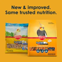 Kaytee Forti-Diet Pro Health Egg-Cite! Cockatiel Bird Food (5 lb)