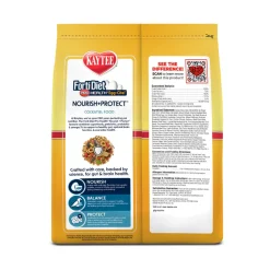 Kaytee Forti-Diet Pro Health Egg-Cite! Cockatiel Bird Food (5 lb)