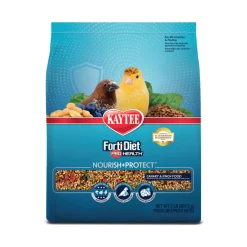 Kaytee Forti-Diet Pro Health Nourish+Protect Canary & Finch Bird Food (2 lb)