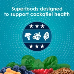 Kaytee Forti-Diet Pro Health Nourish+Protect Cockatiel Bird Food (5 lb)