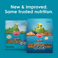 Kaytee Forti-Diet Pro Health Nourish+Protect Parakeet Bird Food