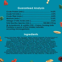 Kaytee Forti-Diet Pro Health Nourish+Protect Parakeet Bird Food