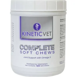 Kinetic Vet Complete Joint Support Soft Chews for Dogs (120 count)