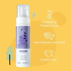 kin+kind Calming Lavender Waterless Cleansing Bath Foam for Dogs & Cats (8 oz)