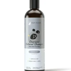 kin+kind Charcoal Deep Clean Natural Patchouli Shampoo for Dogs (12 oz)