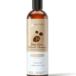kin+kind Deep Clean Natural Almond & Vanilla Shampoo for Dogs (12 oz)