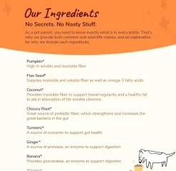 kin+kind Organic Healthy Poops Digestion Supplement for Cats & Dogs