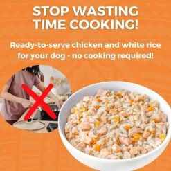 Koha Limited Ingredient Bland Diet Chicken & White Rice Recipe for Dogs, 12.5-oz (6 pack)