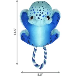 Kong Cozie Tuggz Frog Toy For Dog