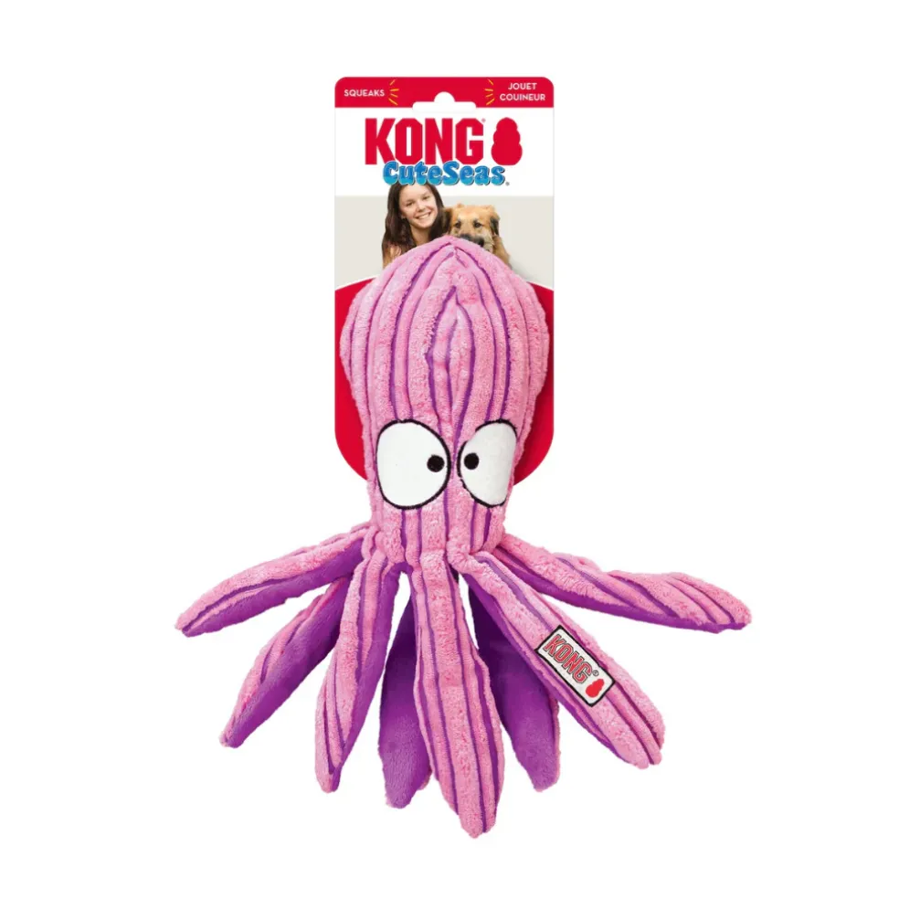 KONG Cuteseas Octopus Dog Toy