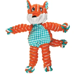 KONG Floppy Knots Fox Toy For Dogs