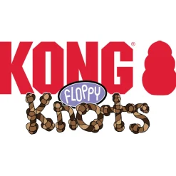 Kong Floppy Knots Hippo Dog Toy