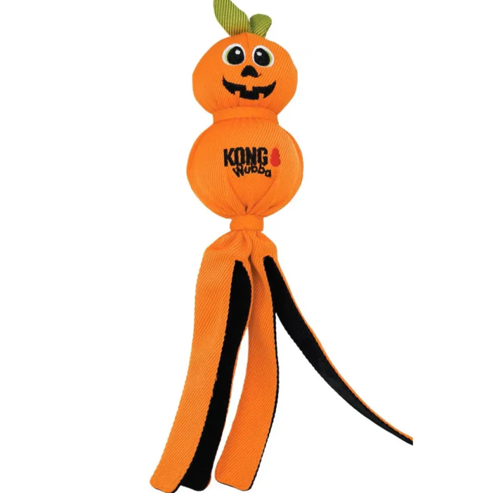 Kong Halloween Wubba Ballistic Pumpkin For Dog Toy (Large)
