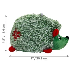 KONG Holiday Comforts Hedgehug Plush Dog Toy