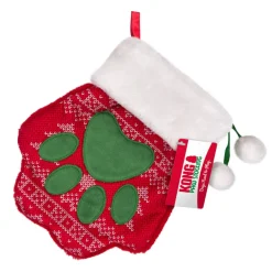 KONG Holiday Paw Stocking Dog Toy