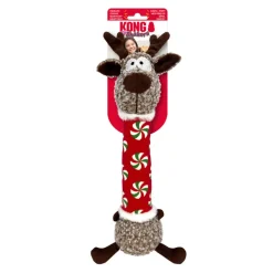 KONG Holiday Shakers Luvs Reindeer Dog Toy