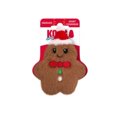 KONG Holiday Snuzzles Gingerbread Plush Dog Toy