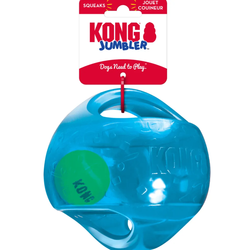 Kong Jumbler Toy Ball For Dogs (color varies)