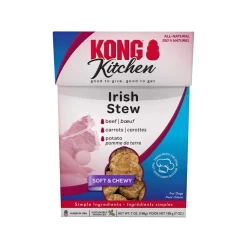 Kong Kitchen Irish Stew Beef, Carrot & Potato Soft & Chewy Treats for Dogs (7 oz)