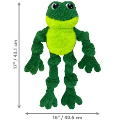 Kong Knots Frog Squeaky Plush Toy For Dogs (Large/X-Large)