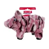 KONG Low Stuff Stripes Pig Plush Dog Toy