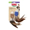 KONG Naturals Crinkle Fish Catnip Cat Toy, 2 pack