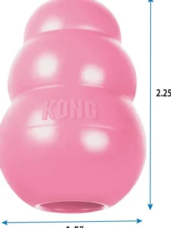KONG Puppy Chew Toy For Dogs (Assorted Colors)