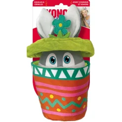 Kong Puzzlements Surprise Flower Pot Toy For Dogs