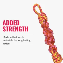 KONG Rope Bunji Dog Toy, Assorted Colors
