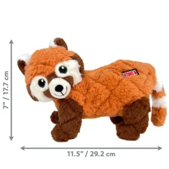Kong Scampers Squeaky Toy For Dogs - Red Panda (Medium)
