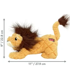 Kong Scampers Squeaky Toy For Dogs Toy- Lion (Medium)