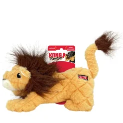 Kong Scampers Squeaky Toy For Dogs Toy- Lion (Medium)