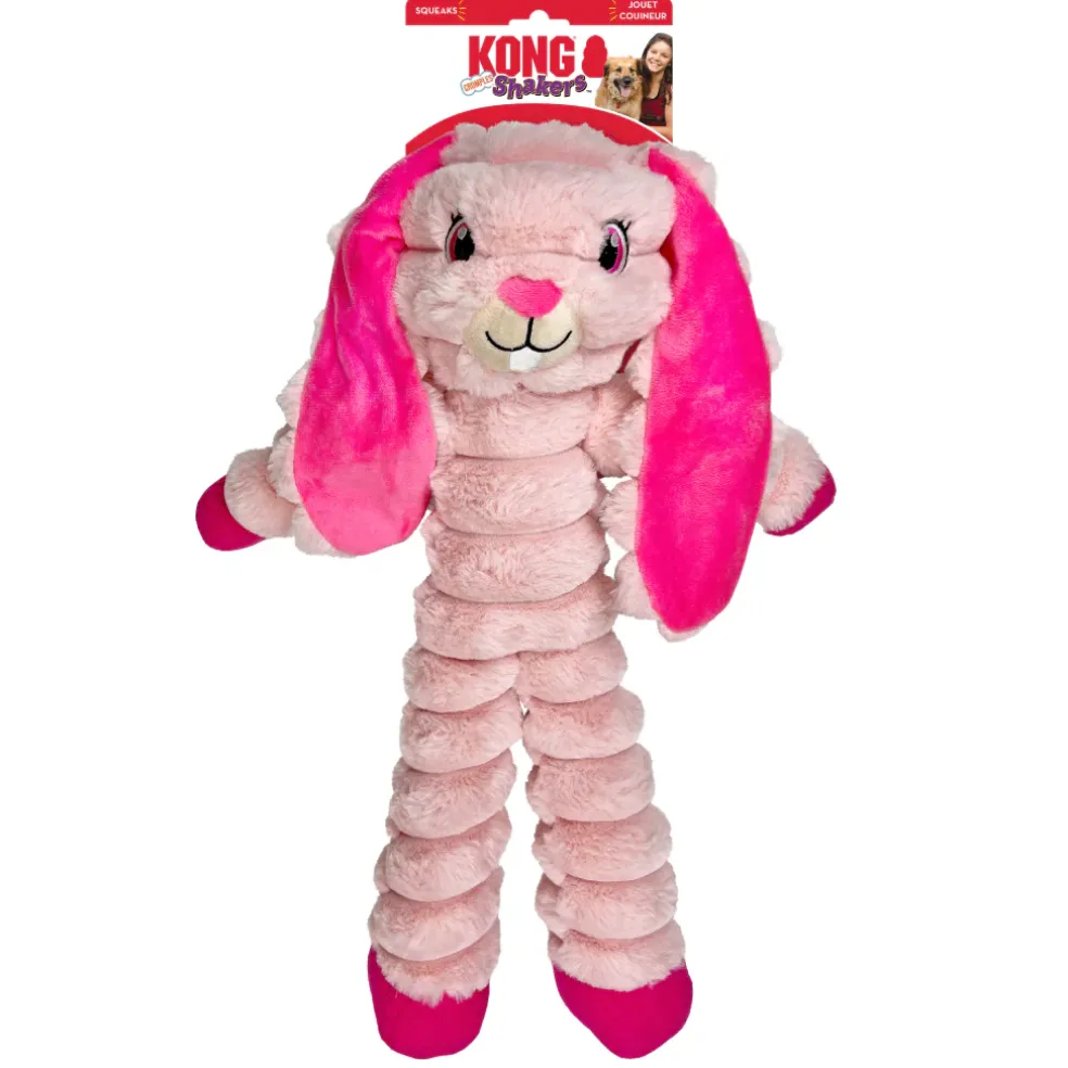 Kong Shakers Crumples Bunny Toy For Dog (X-Large)