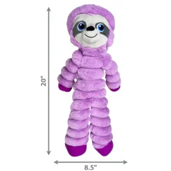 Kong Shakers Crumples Sloth Toy For Dog (X-Large)