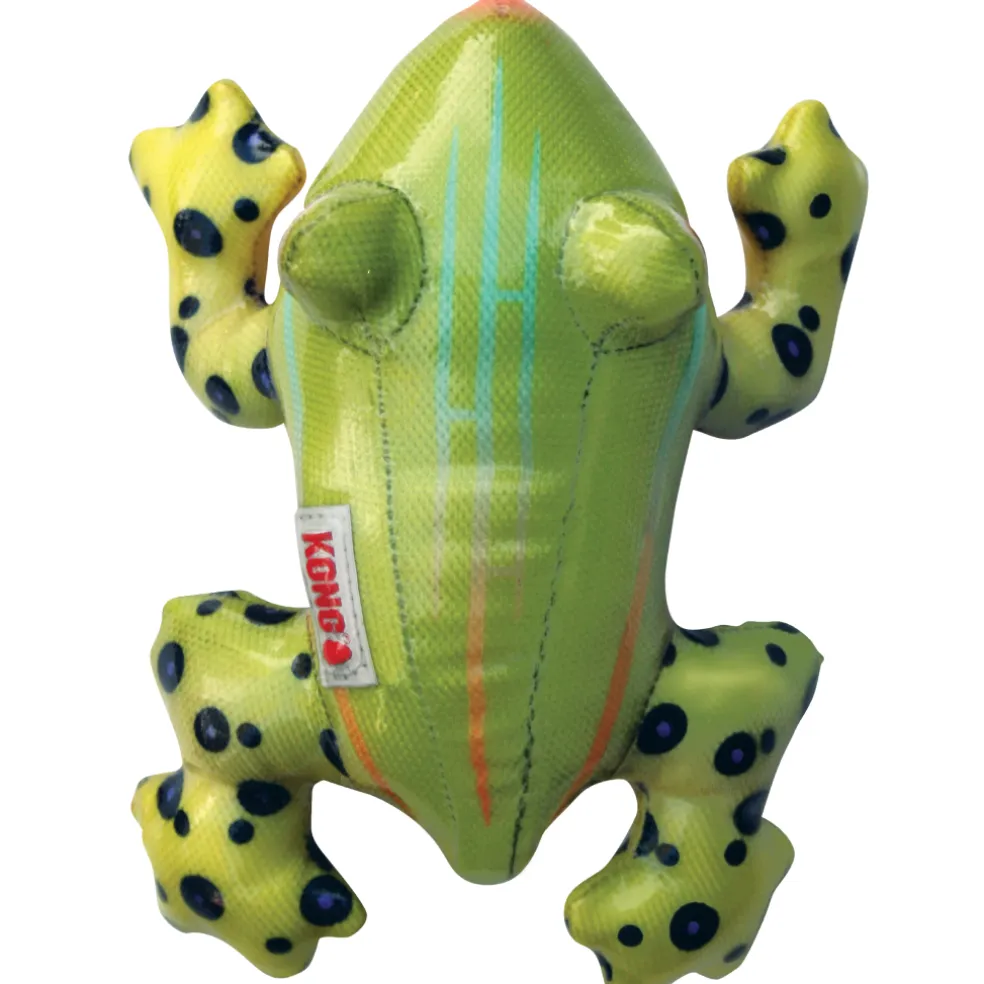 Kong Shieldz Tropics Frog Toy For Dogs
