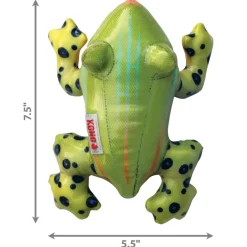 Kong Shieldz Tropics Frog Toy For Dogs